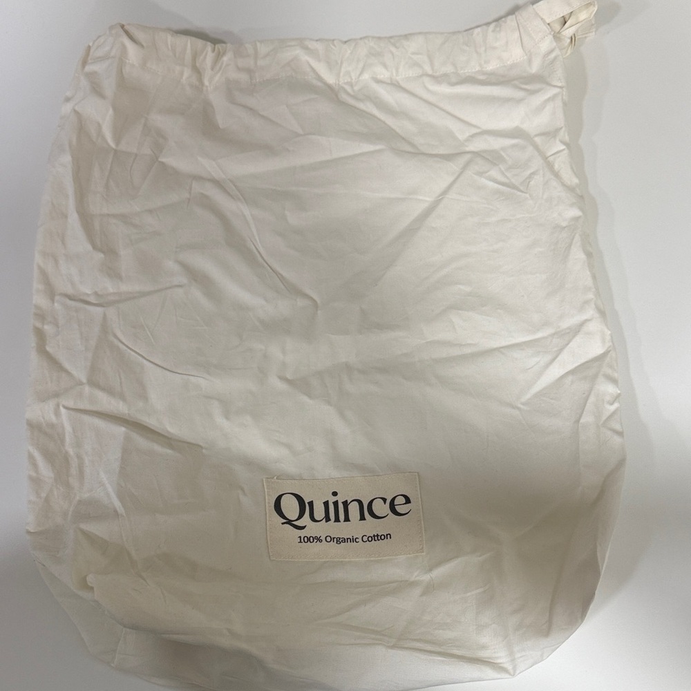Quince Cream Organic Cotton Tote